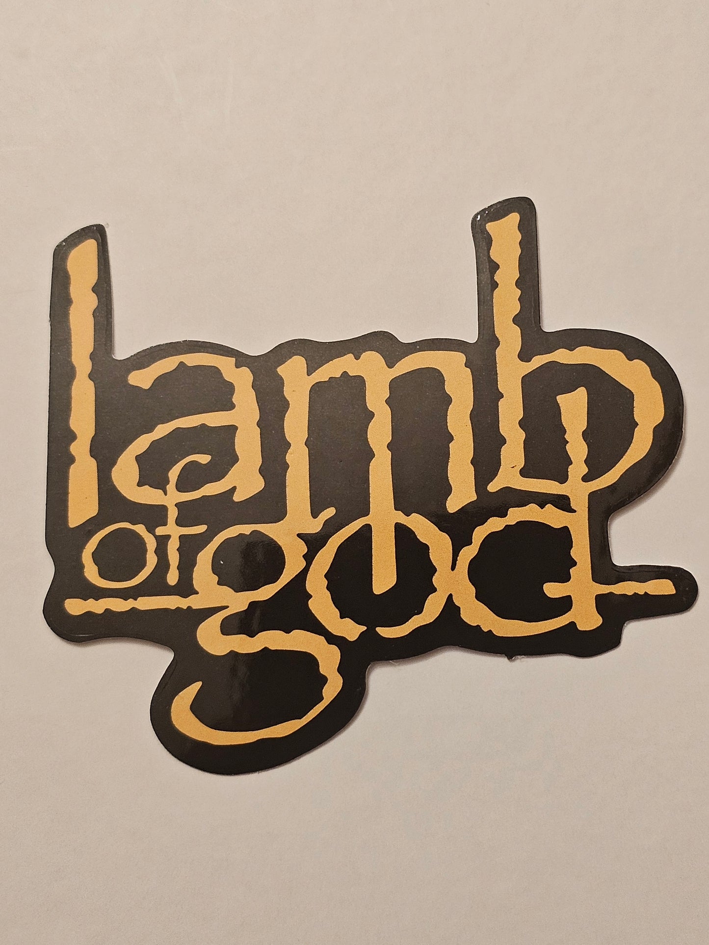 Lamb Of God Cutout Sticker