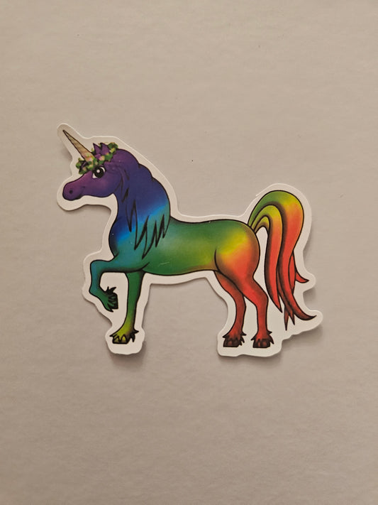 Rainbow Unicorn Sticker