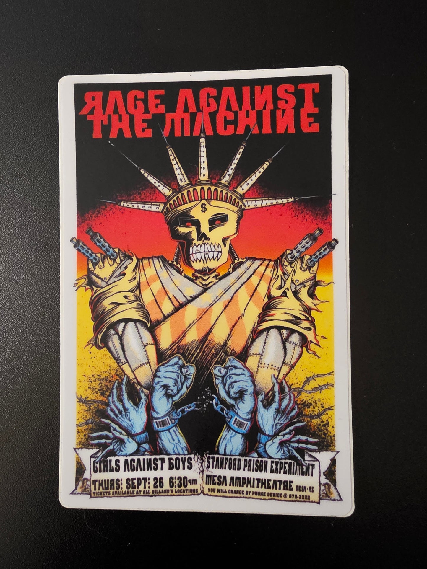 Rage Jumbo Sticker