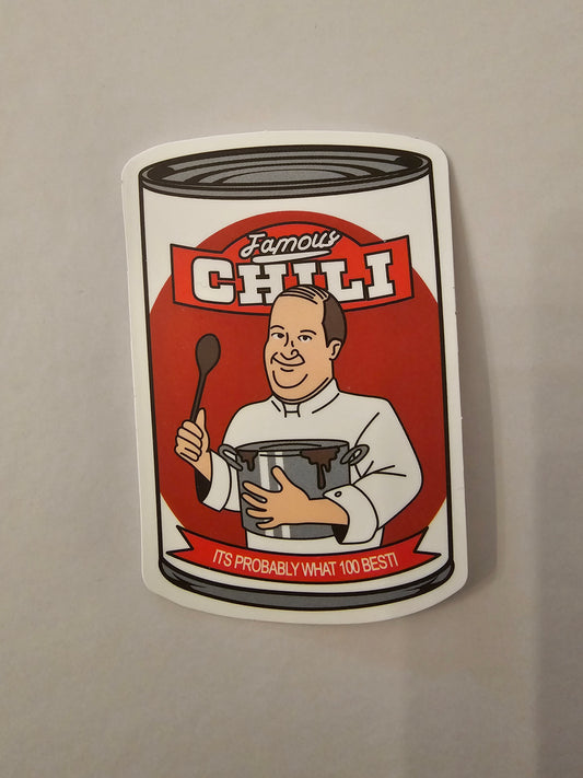 The Office Chili Sticker