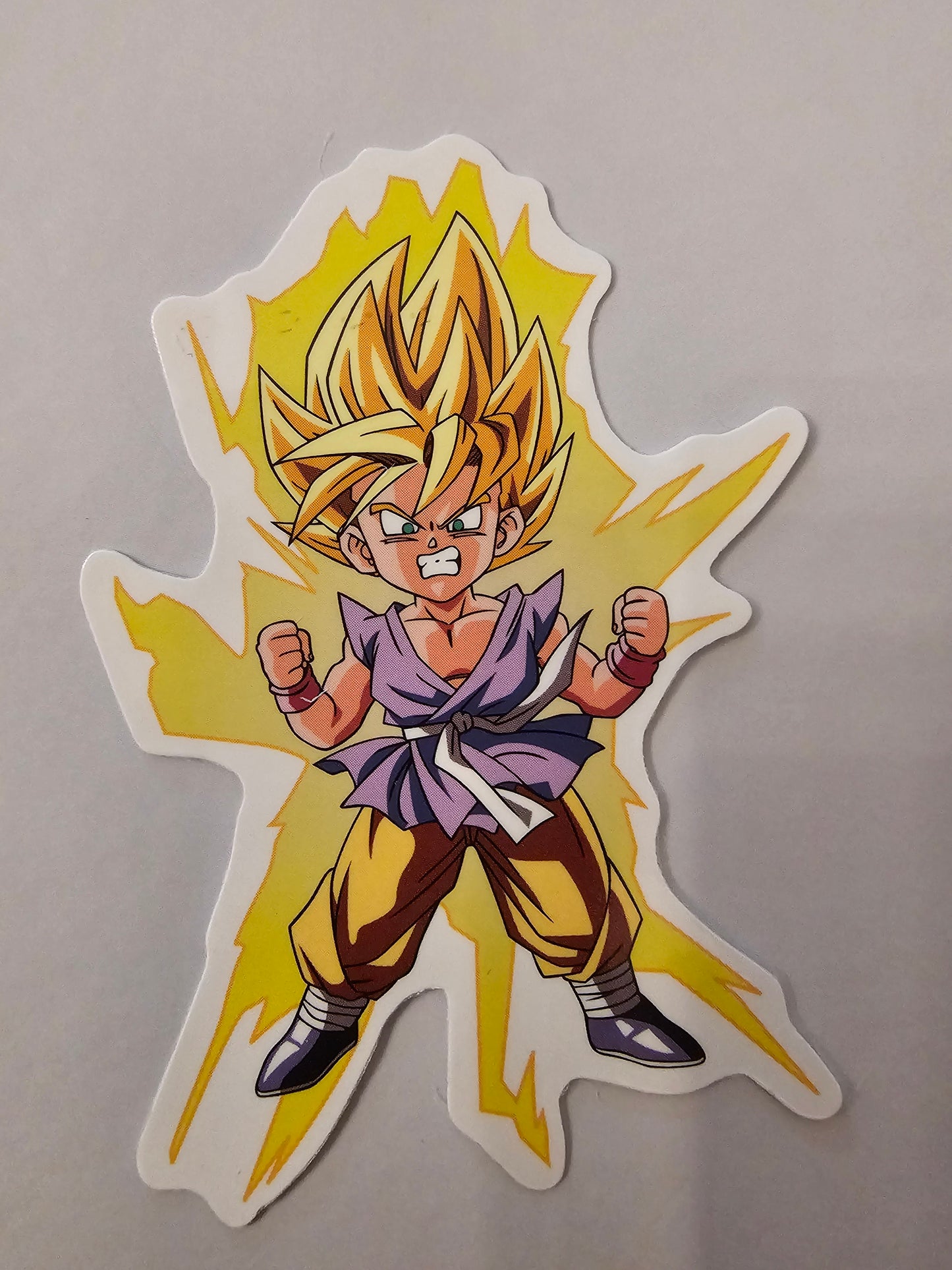 Yellow dragonball sticker