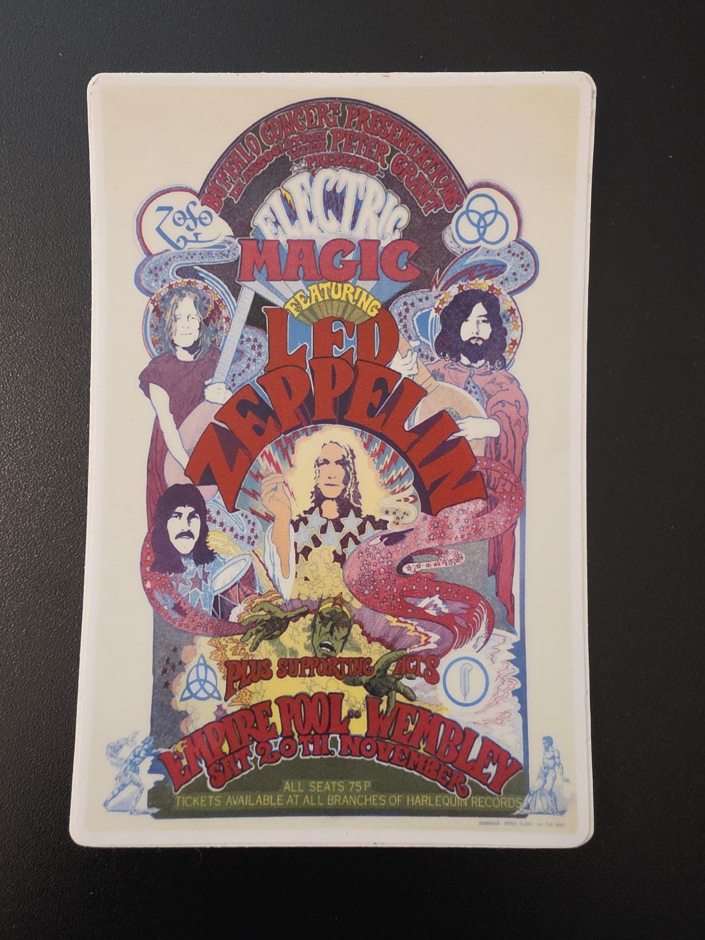 Electric Magic Jumbo Sticker
