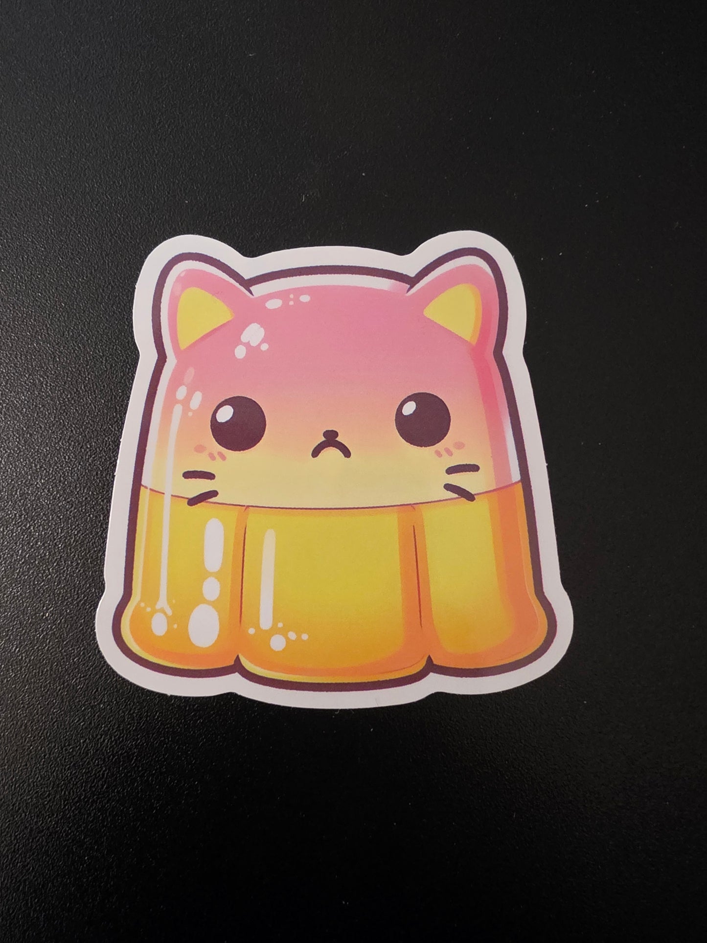 Jello kitty sticker