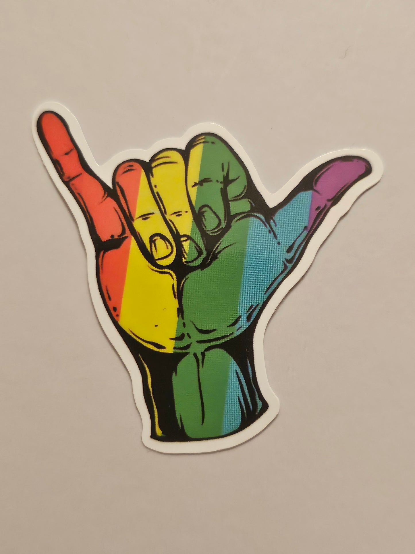 Hang Loose Sticker