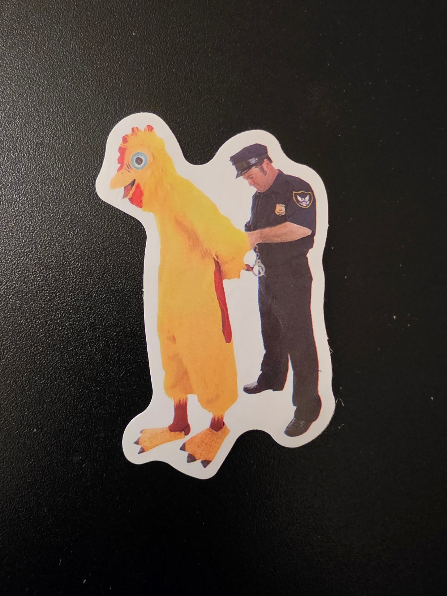 Arrested Sticker