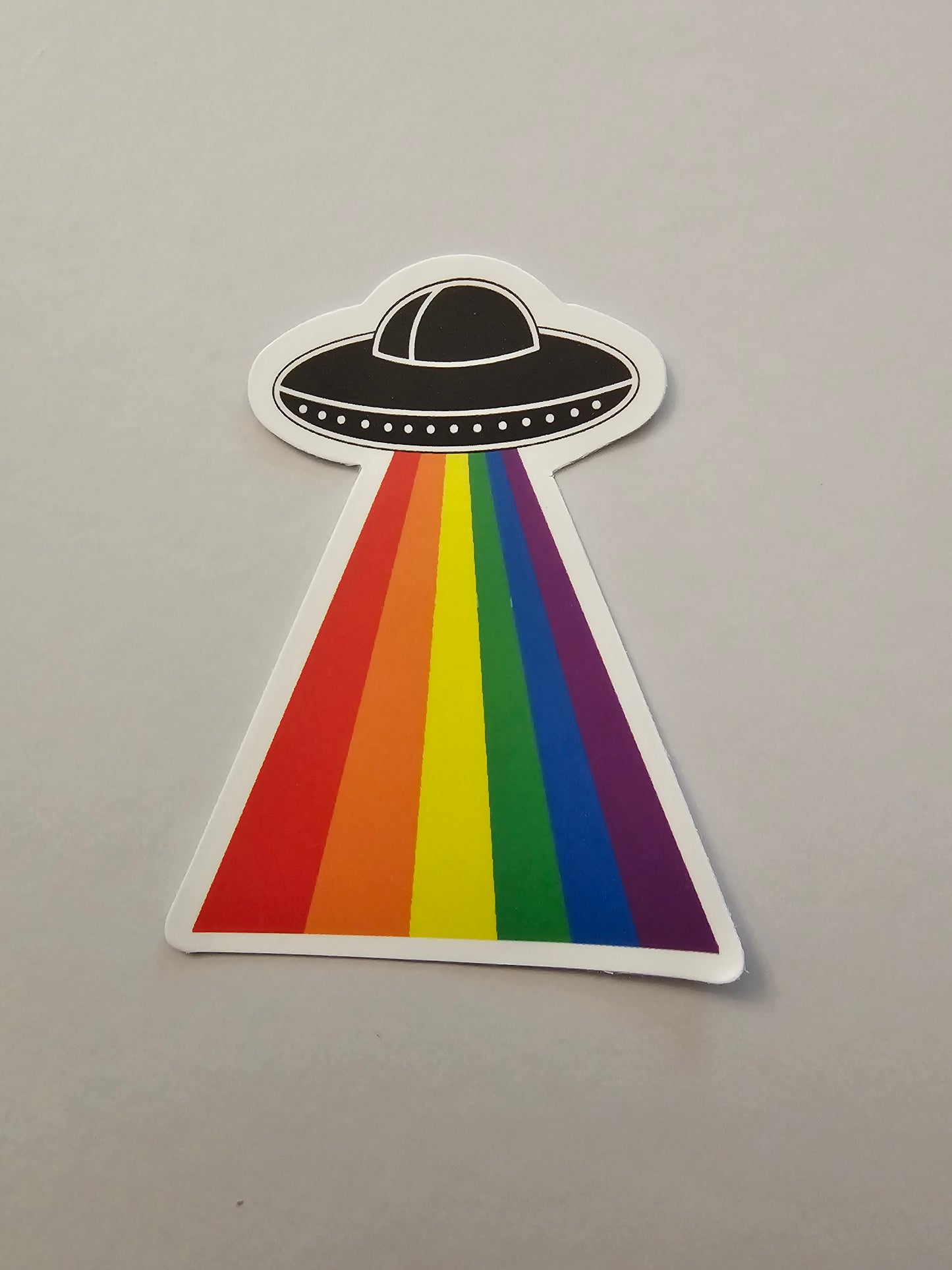 Ufo Rainbow Sticker