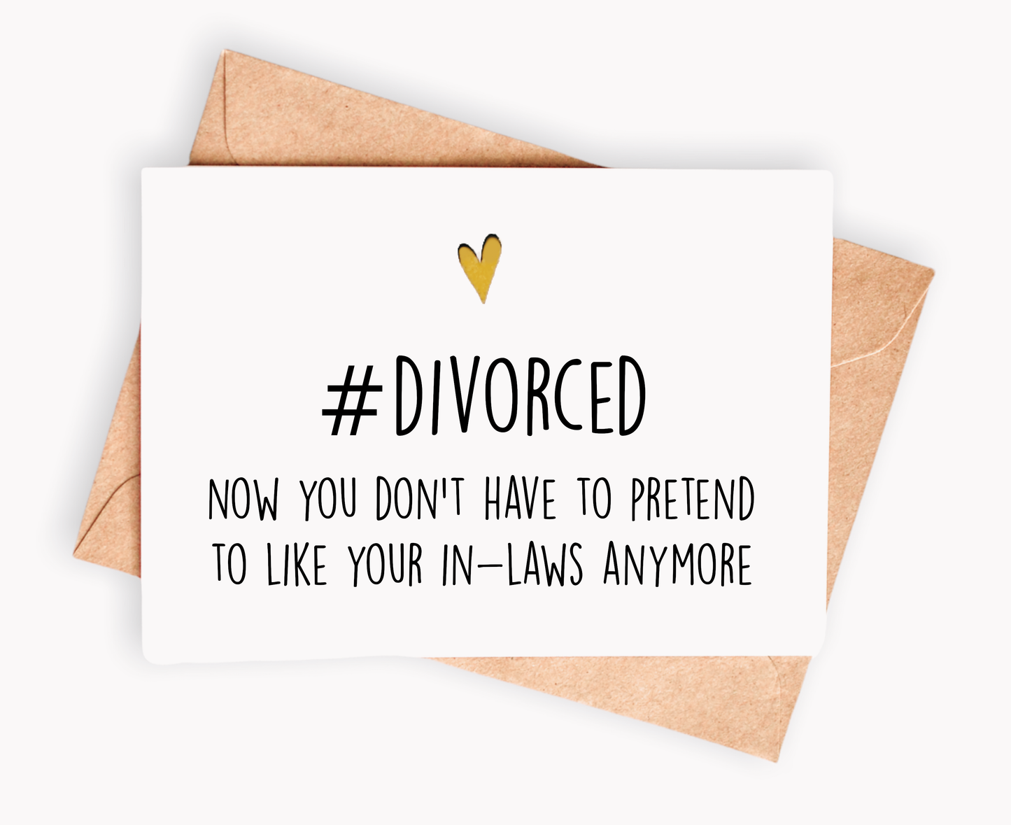 Now you don't have to pretend to like..