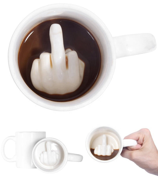 Submerged Middle Finger Mug