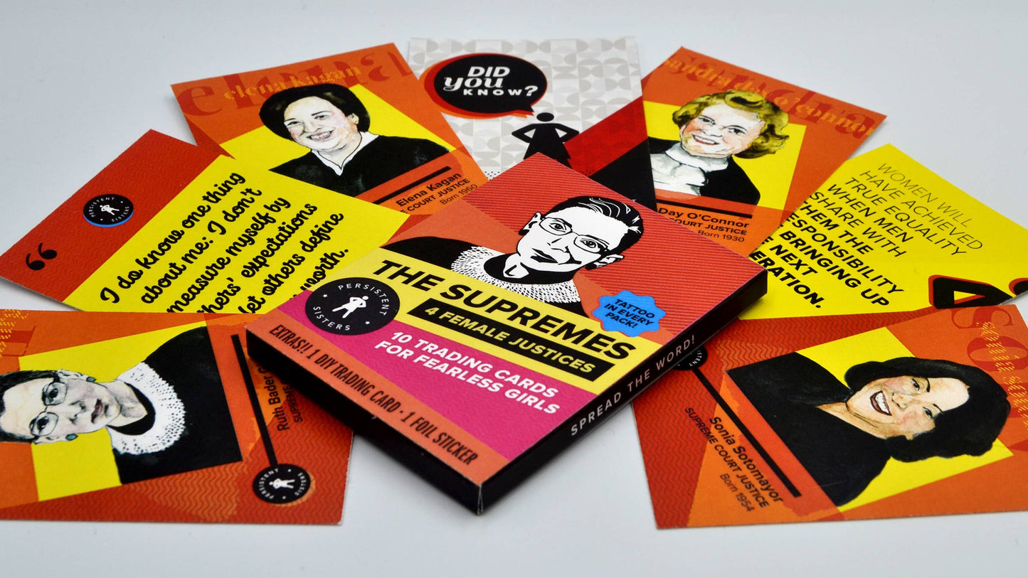 The Supremes: Featuring the Female Supreme Court Justices - Trading Cards