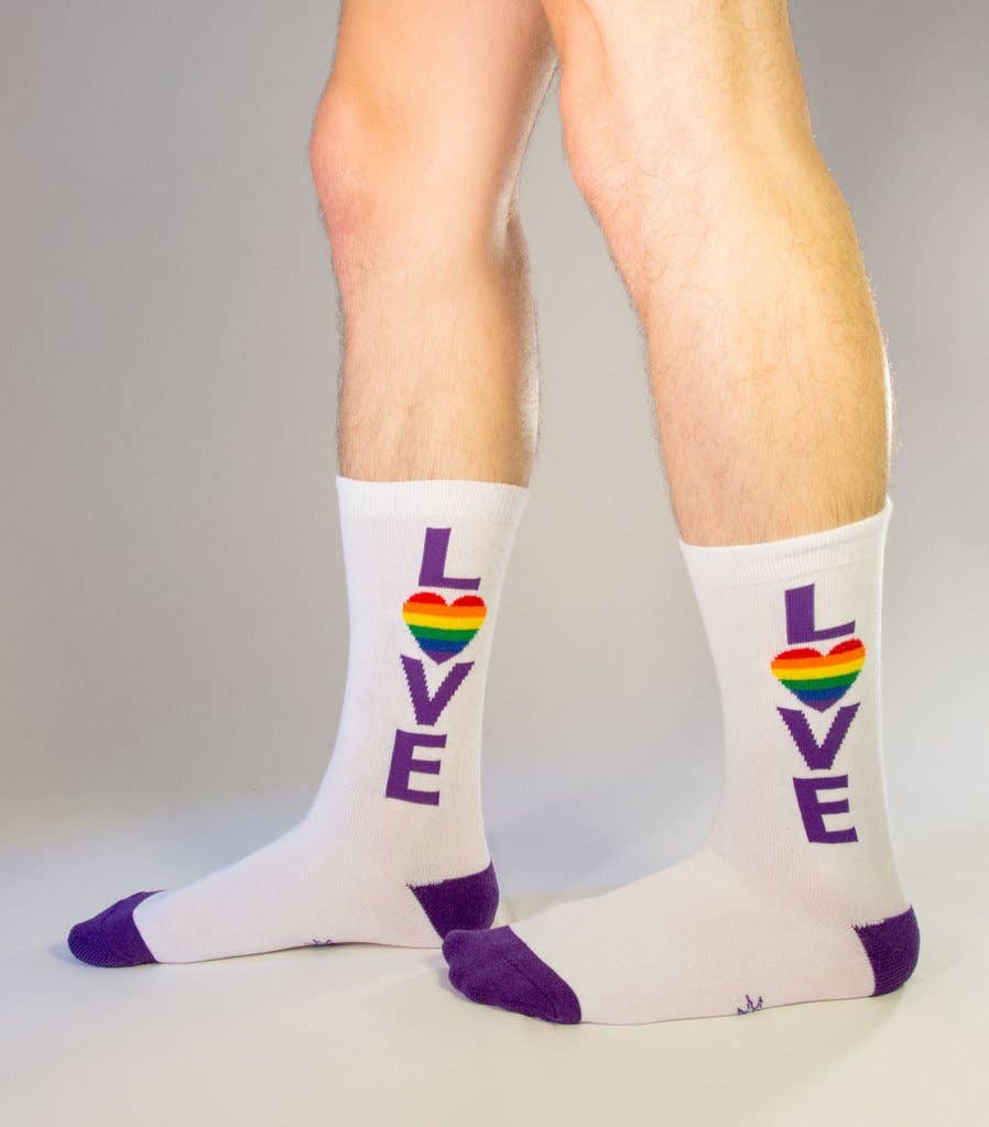 Love Dress Crew Socks