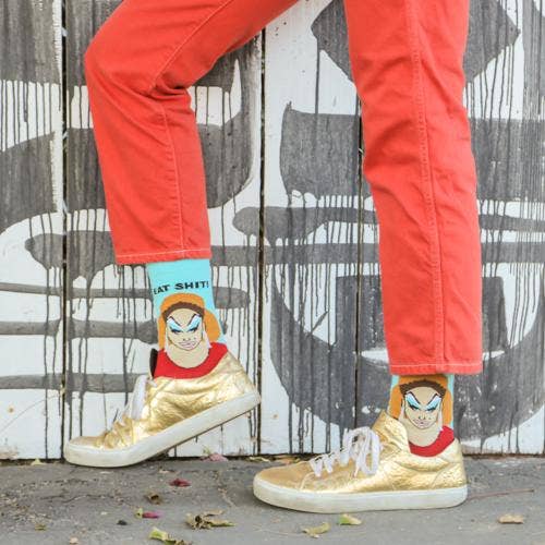 Divine Eat Shit Dress Crew Socks