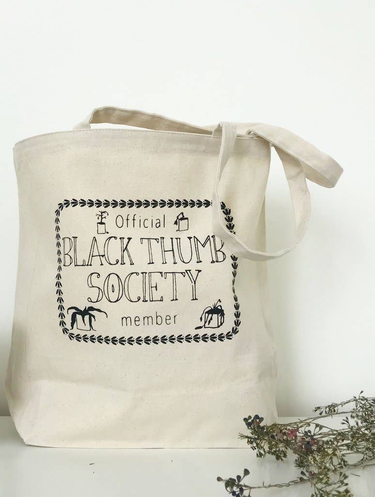 Black Thumb Society Farmer's Market Tote