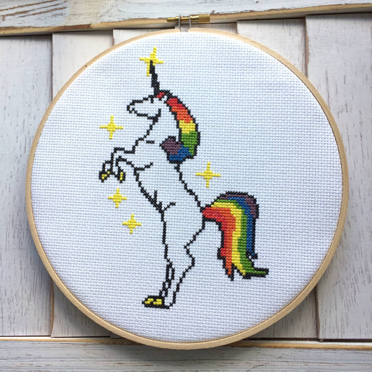 Unicorn Cross Stitch Kit