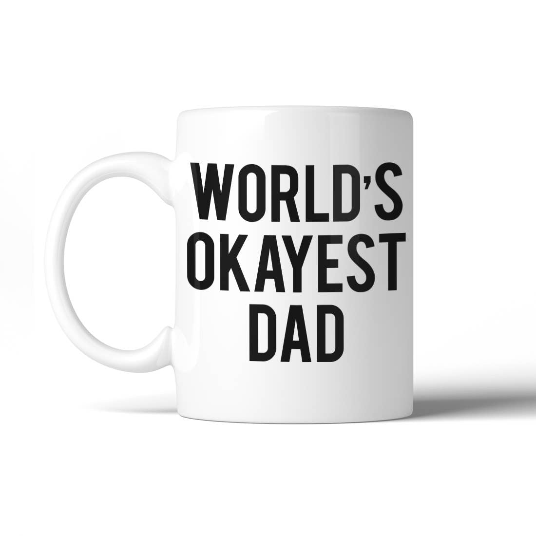 World's Okayest Dad Coffee Mug