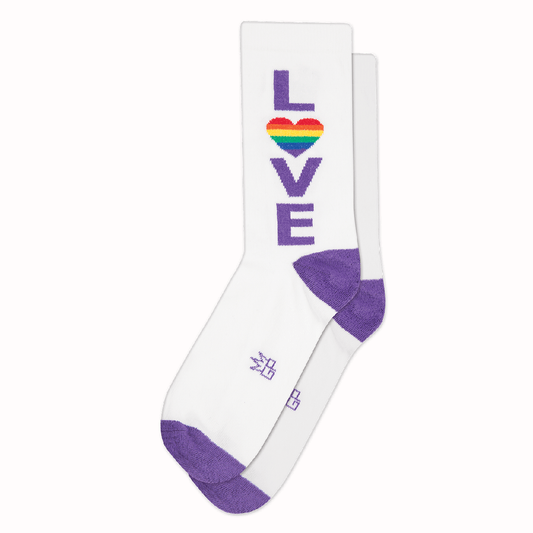 Love Dress Crew Socks