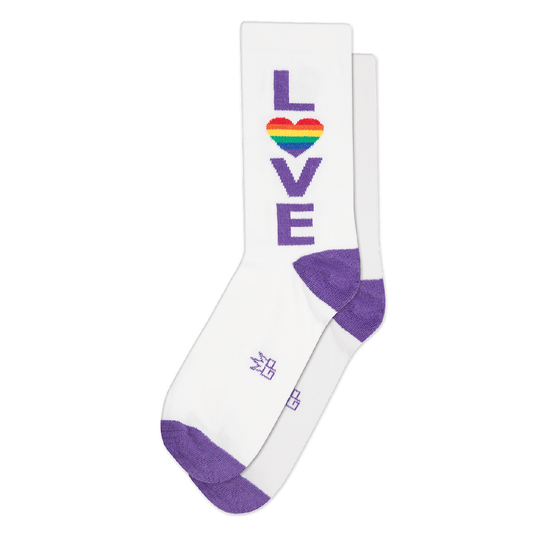 Love Dress Crew Socks