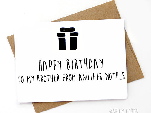 To my brother from another mother