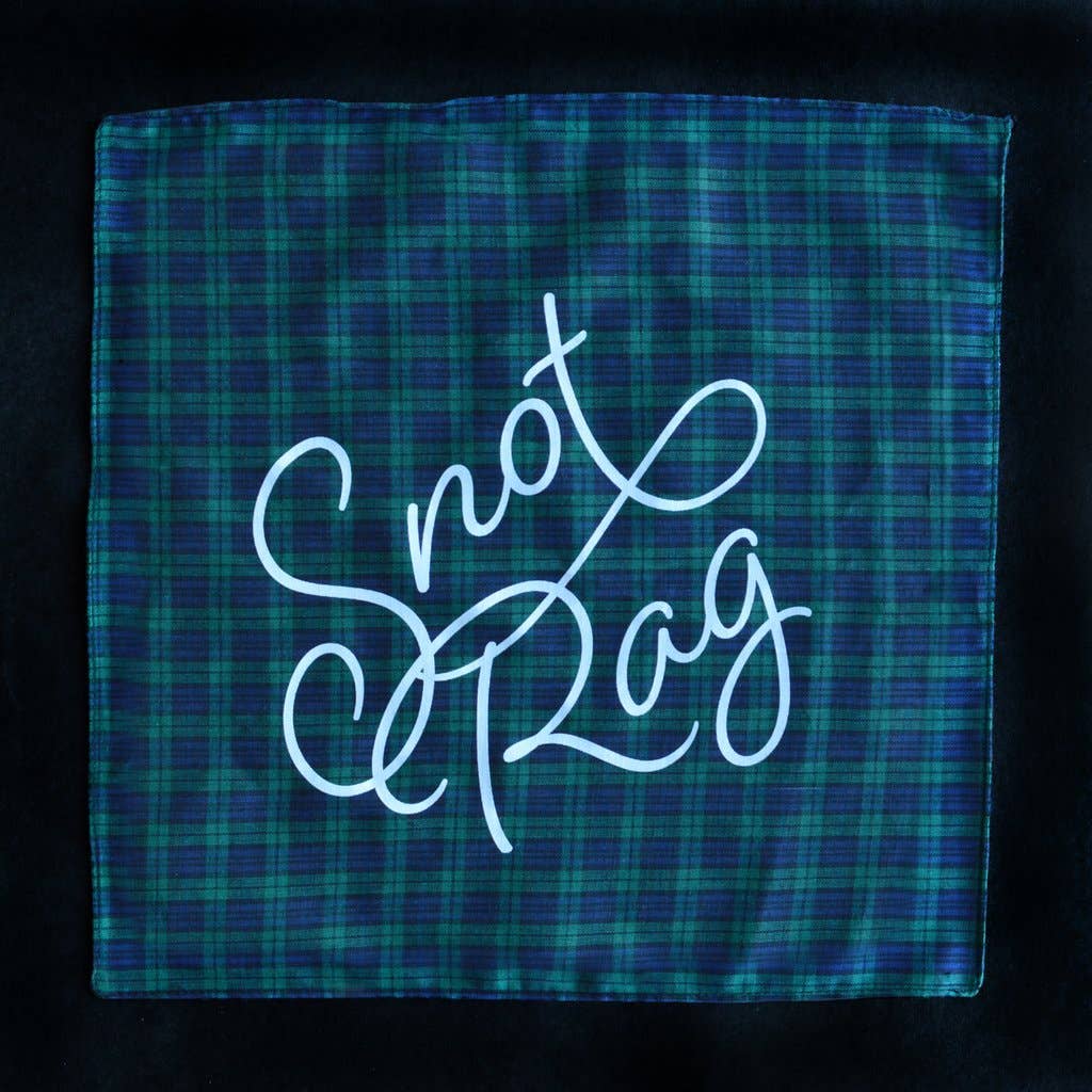 Snot Rag Plaid Handkerchief