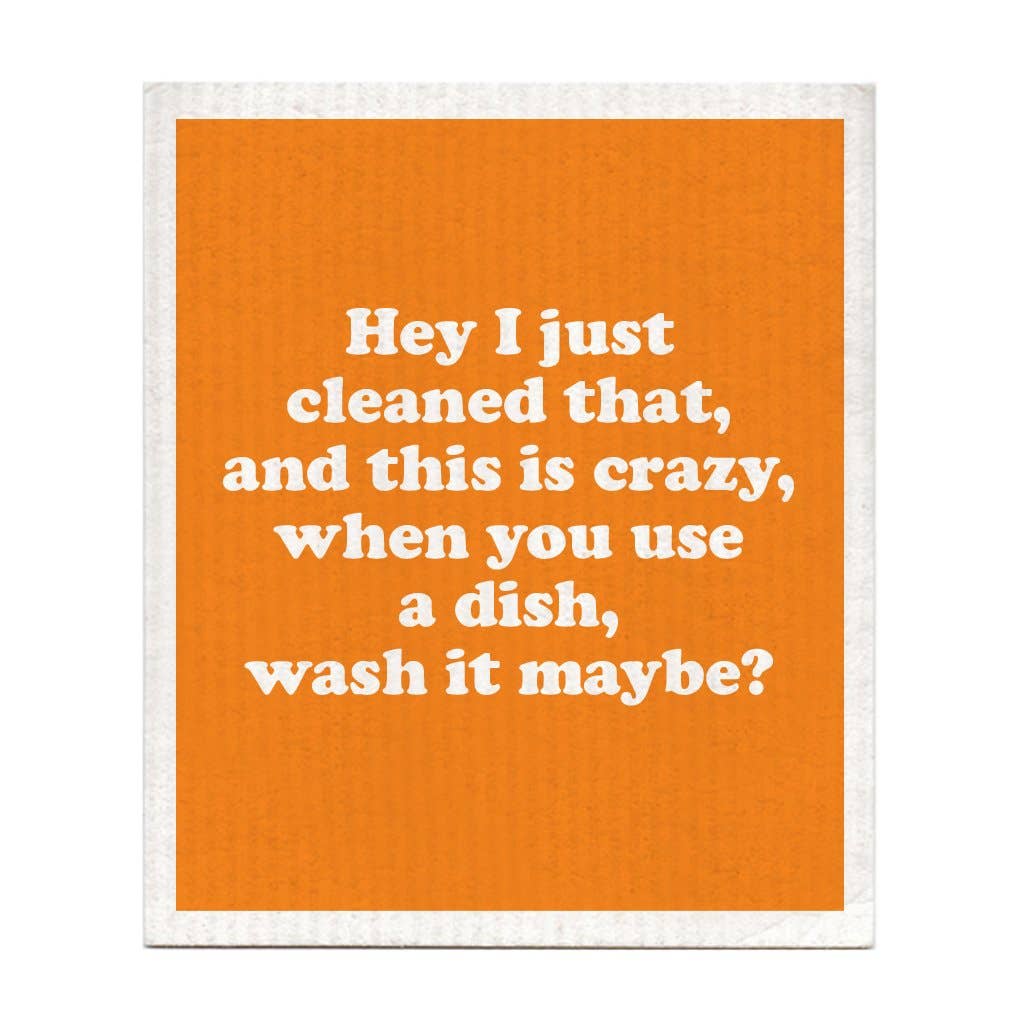 Wash It Maybe Swedish Dishcloth