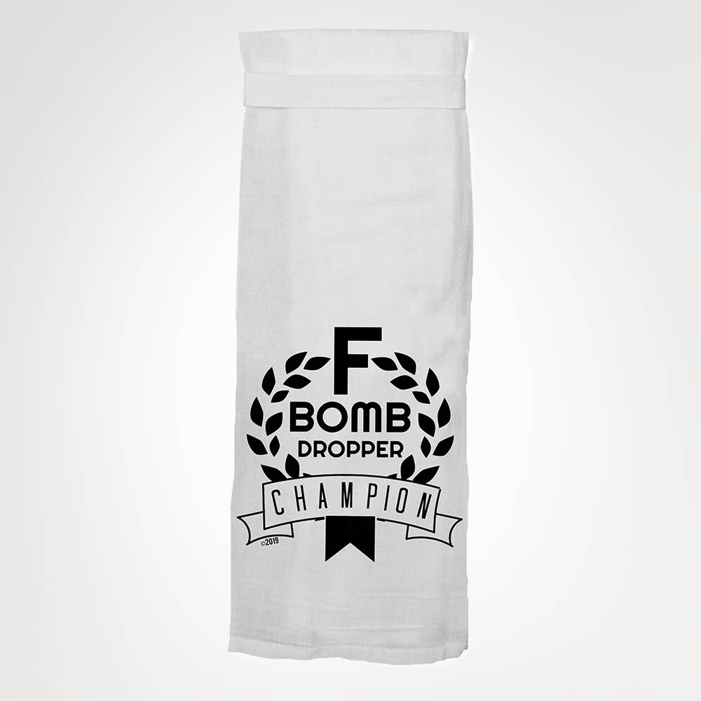 F Bomb Dropper Champion Towel