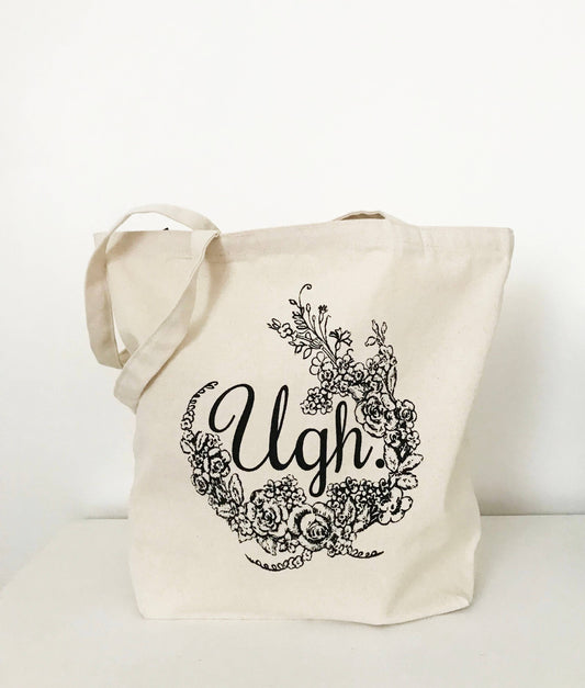 Ugh Canvas Tote Bag