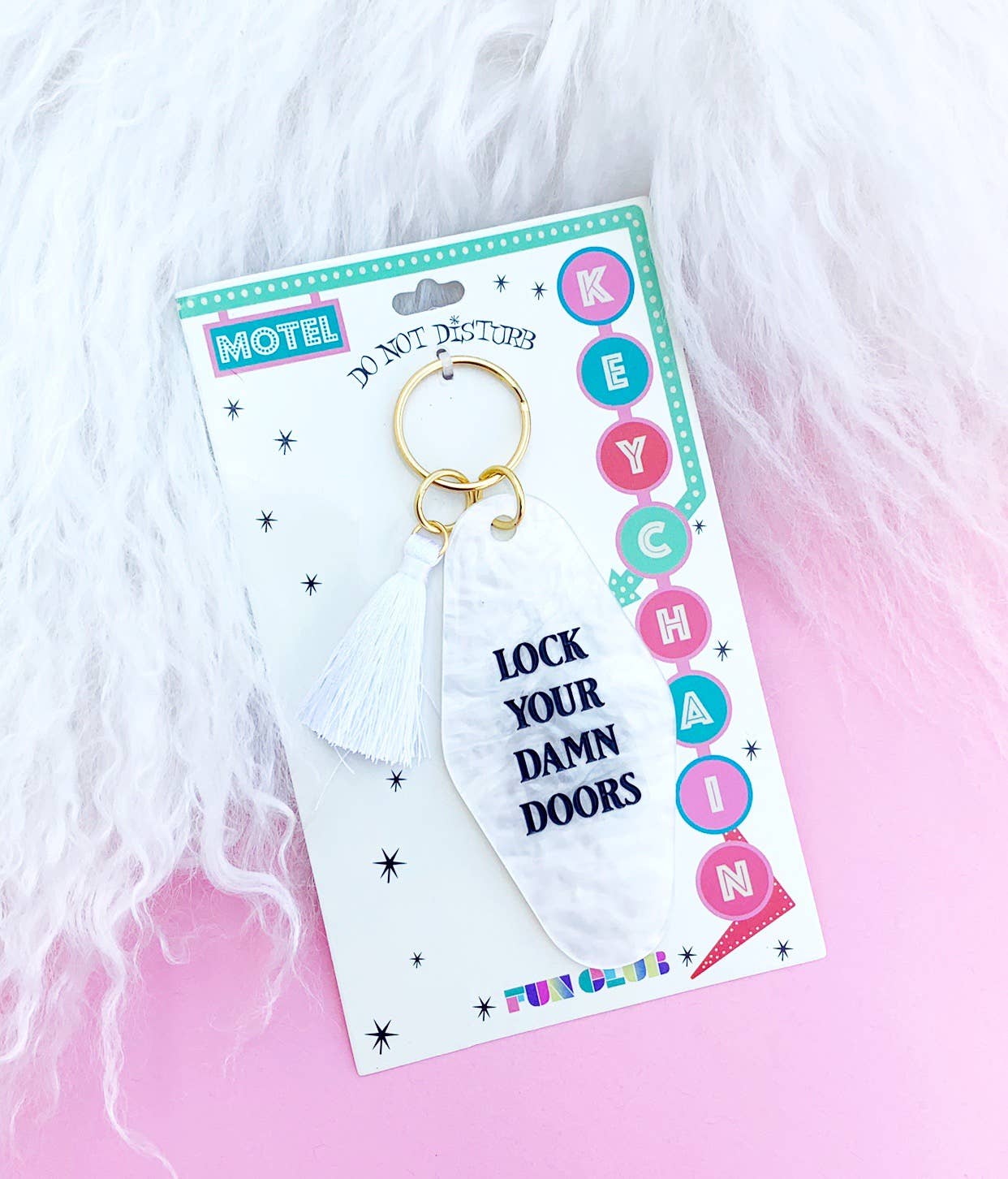 Lock Your Damn Doors Keychain