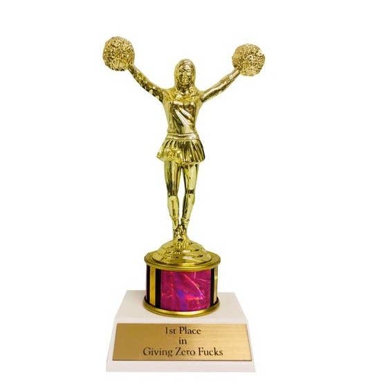 1st Place in Giving Zero Fucks Trophy in Gold