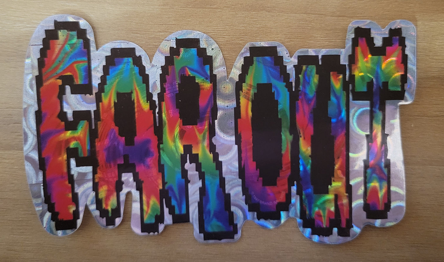 Vintage Deadstock Holographic Rainbow Stickers