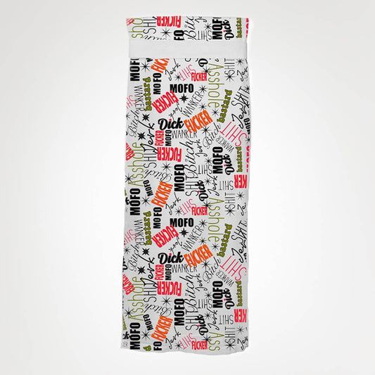 Sweary Words Pattern KITCHEN TOWEL