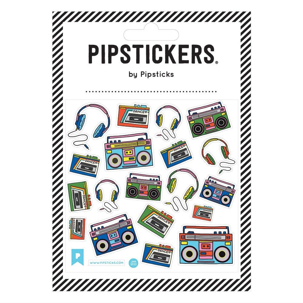 Fuzzy Music Machines sticker sheet