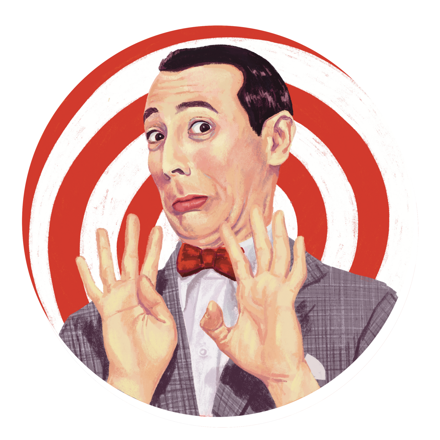 Pee-wee Herman Pee-wee's Big Adventure Sticker
