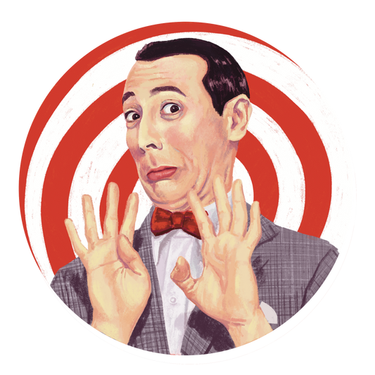 Pee-wee Herman Pee-wee's Big Adventure Sticker