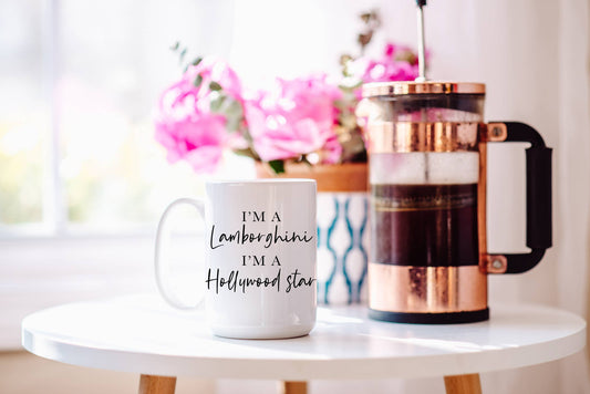 I'm a Lamborghini Luxe Oversized Alexis Rose  - Schitts Creek Mug