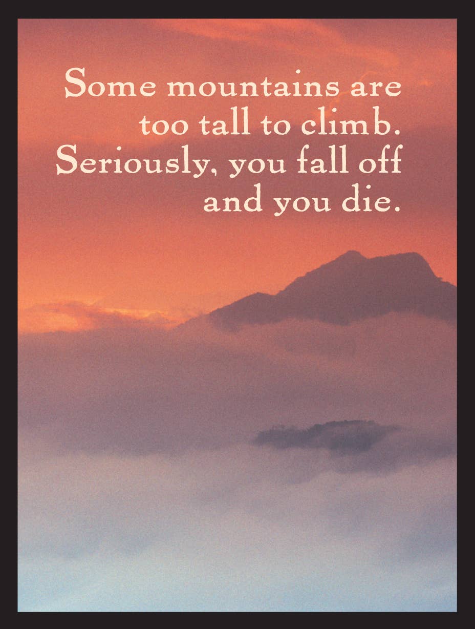 Some Mountains Magnet