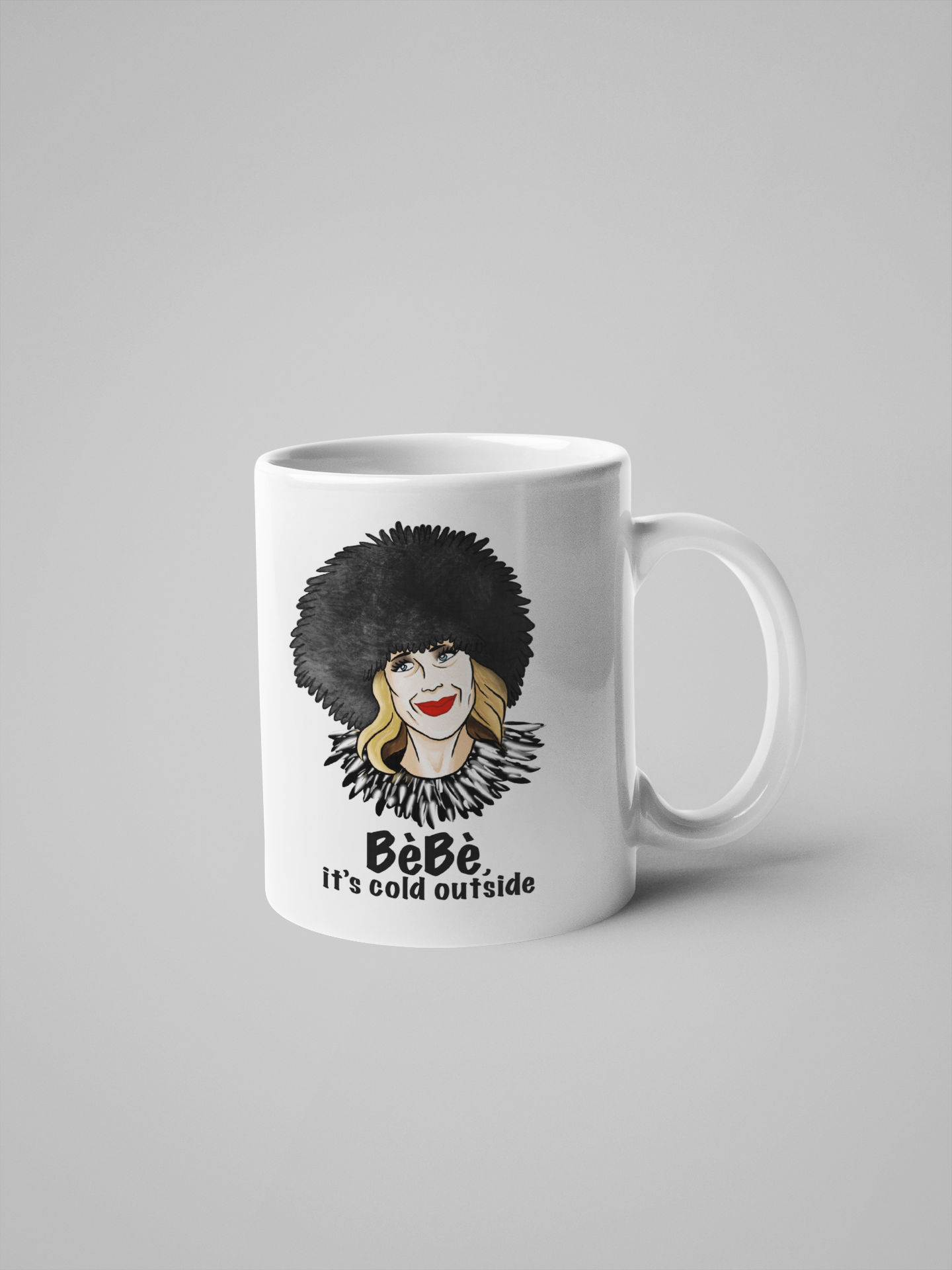 Moira Rose BéBé It's Cold Outside Schitt's Creek Coffee Mug