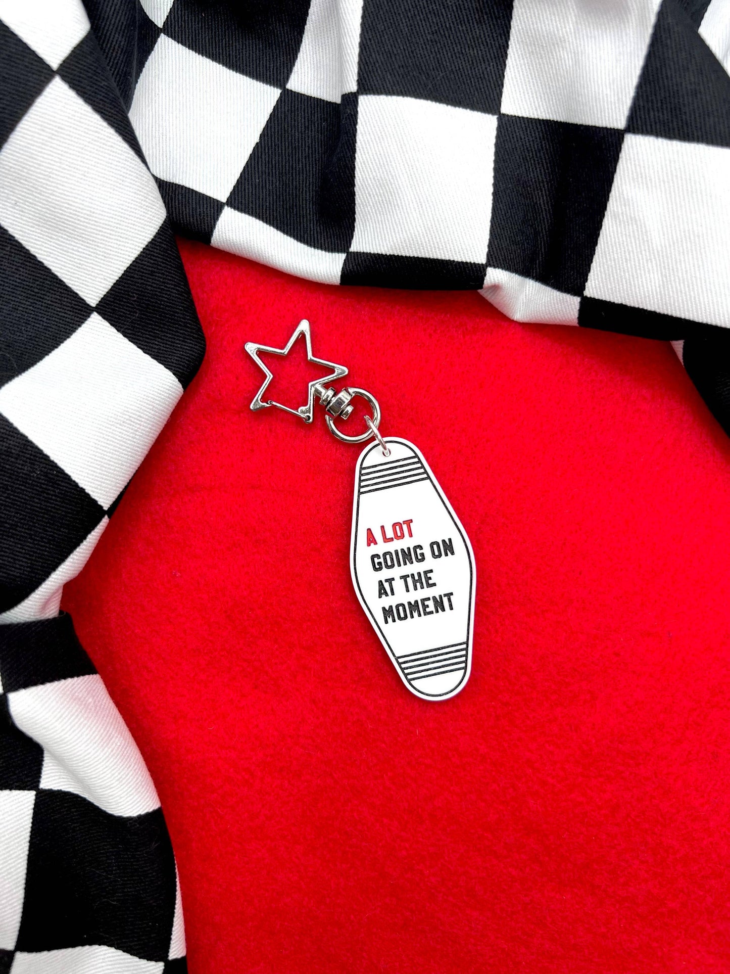 A lot going on at the moment Mini Keyring