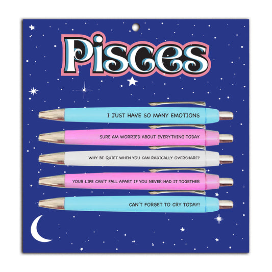 Pisces -  Zodiac Pen Set