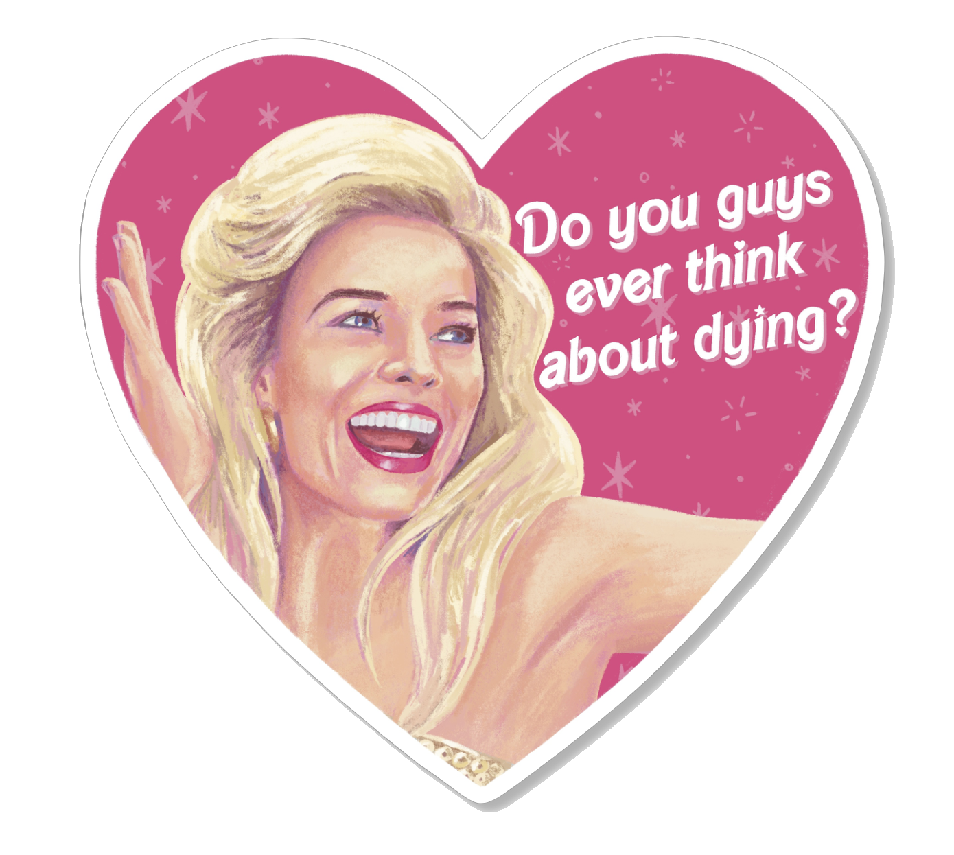 Allan Barbie Movie Sticker – Snark Gifts