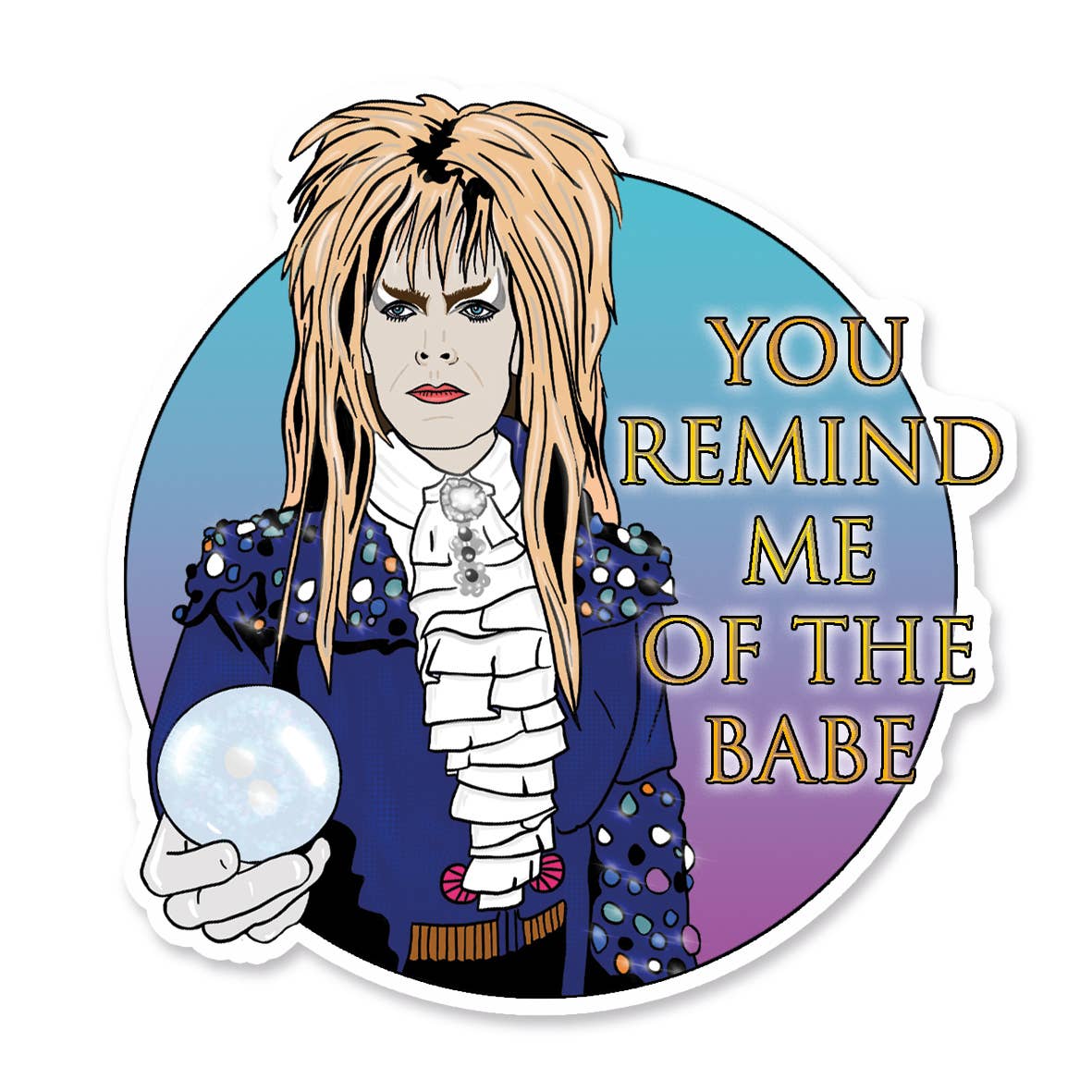 The Labyrinth Film Inspired Vinyl Sticker