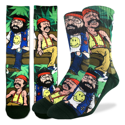 Cheech & Chong on the Couch Socks