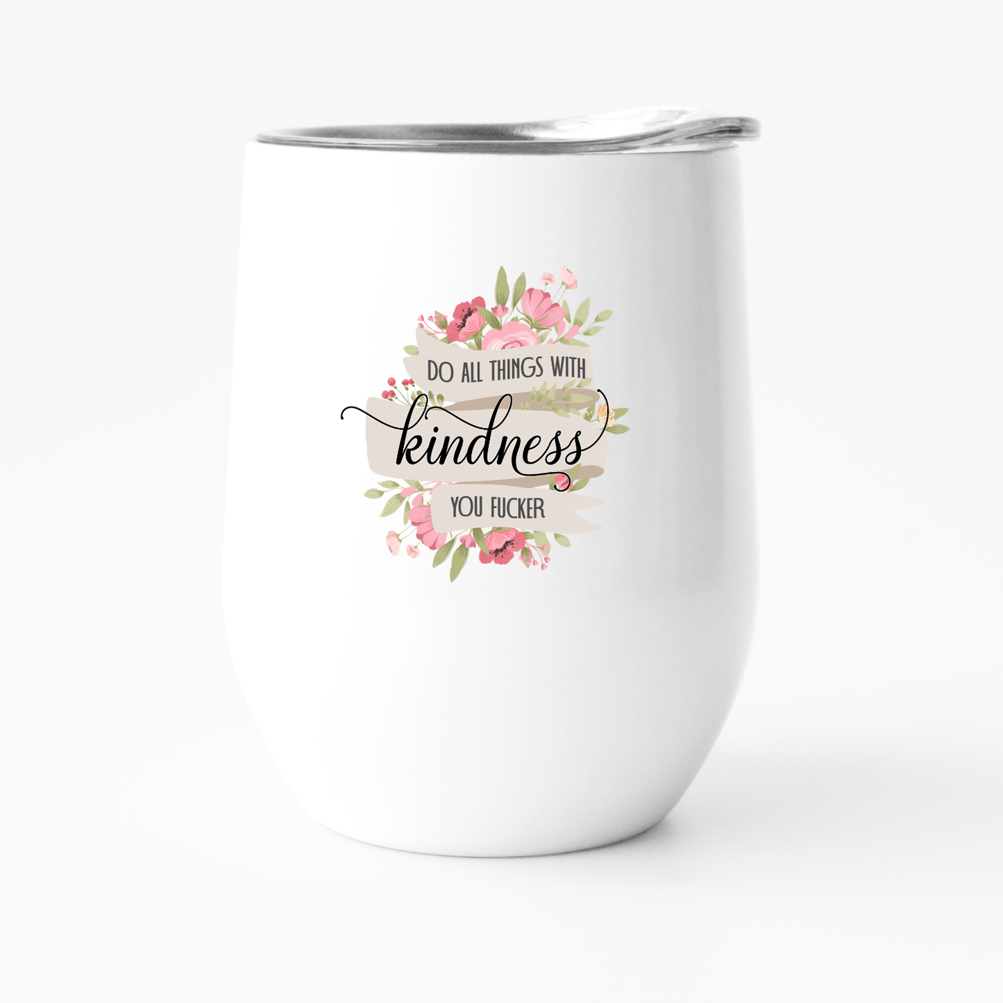 Kindness Wine Tumbler
