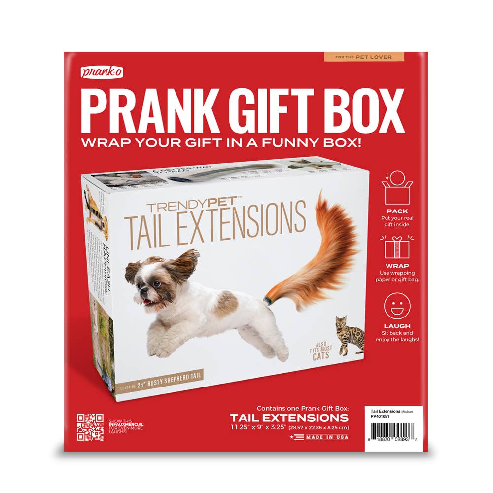 Prank Gift Box Pet Tail Extensions