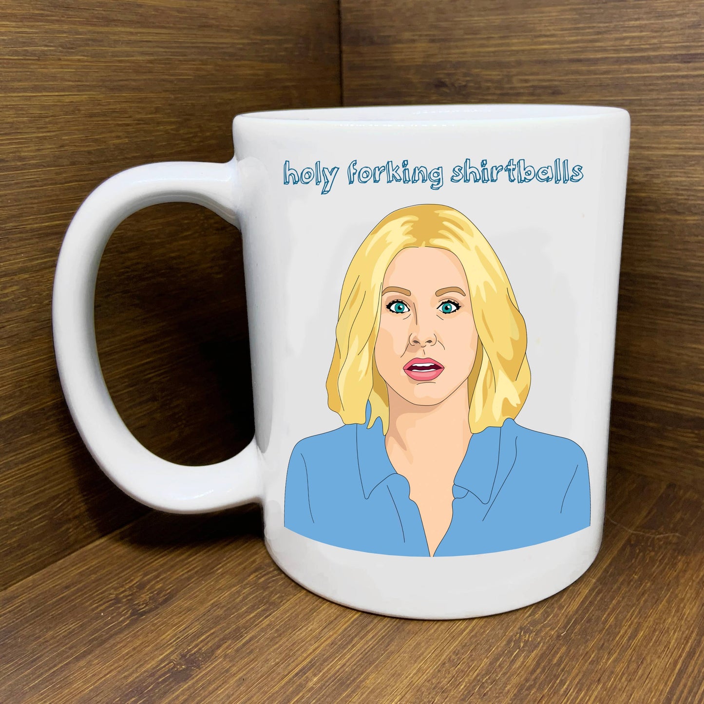 Holy Shirtballs! The Good Place Mug
