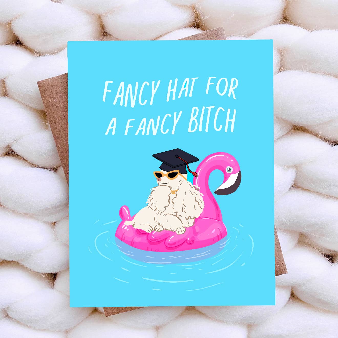 Fancy Hat for a Fancy Grad - Funny Graduation Card Fancy Hat for a Fancy Grad - Funny Graduation Card