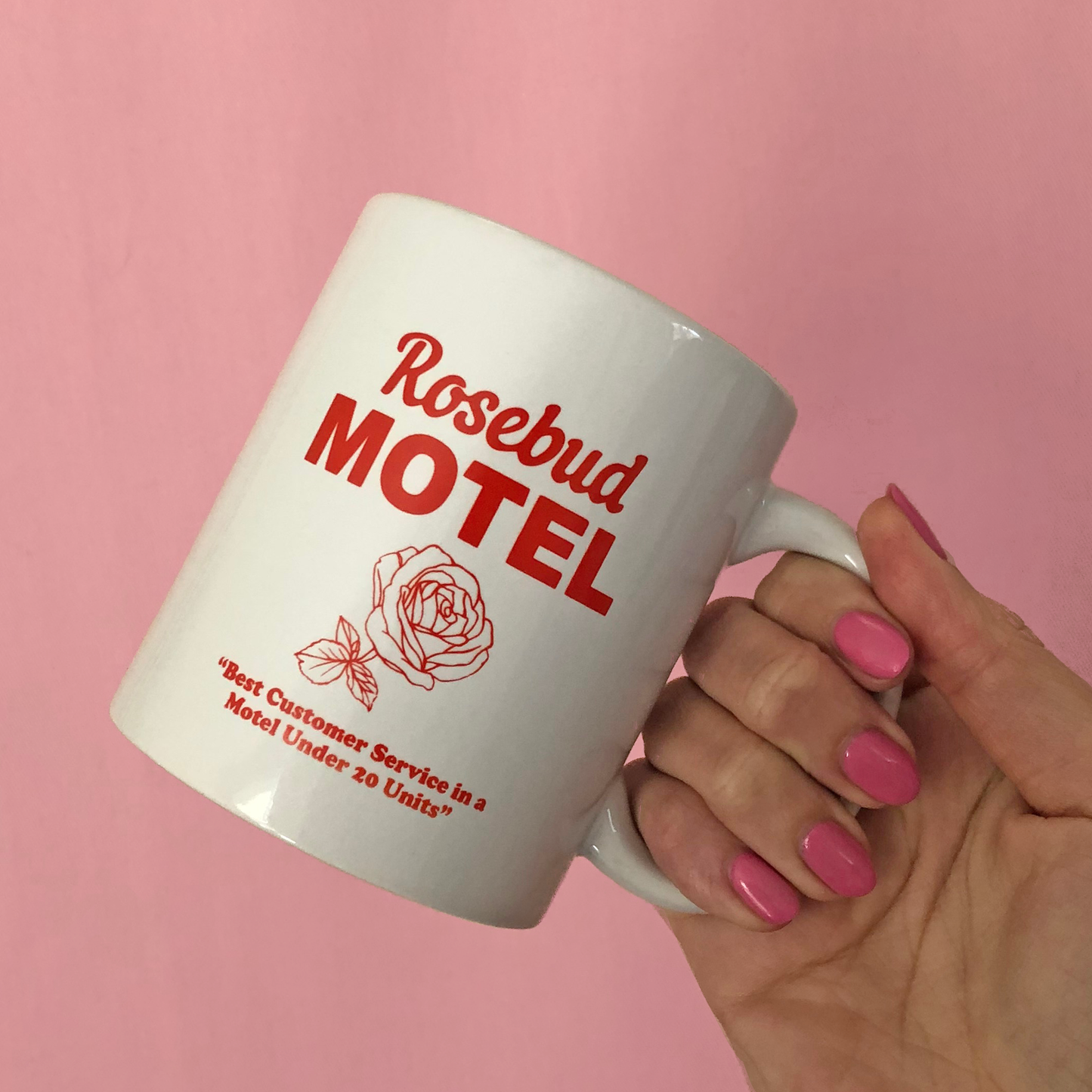 Schitt's Creek Rosebud Motel Mug