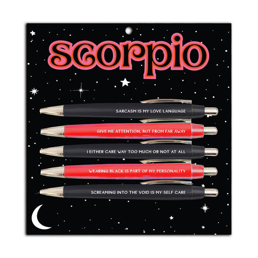 Scorpio -  Zodiac Pen Set