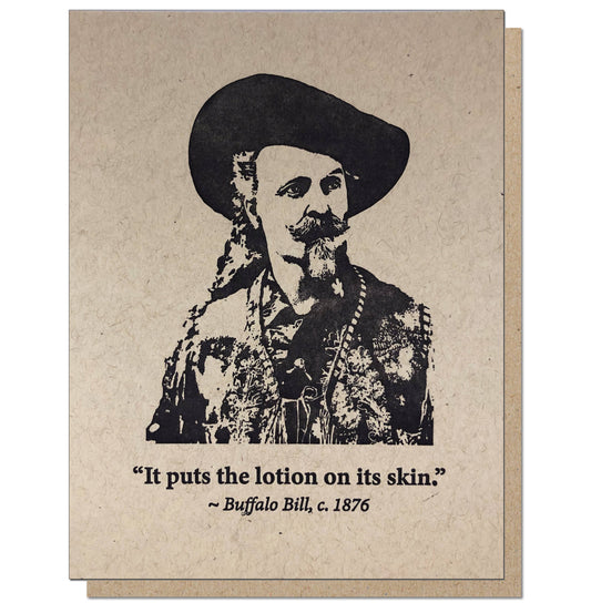 Buffalo Bill Greeting Card