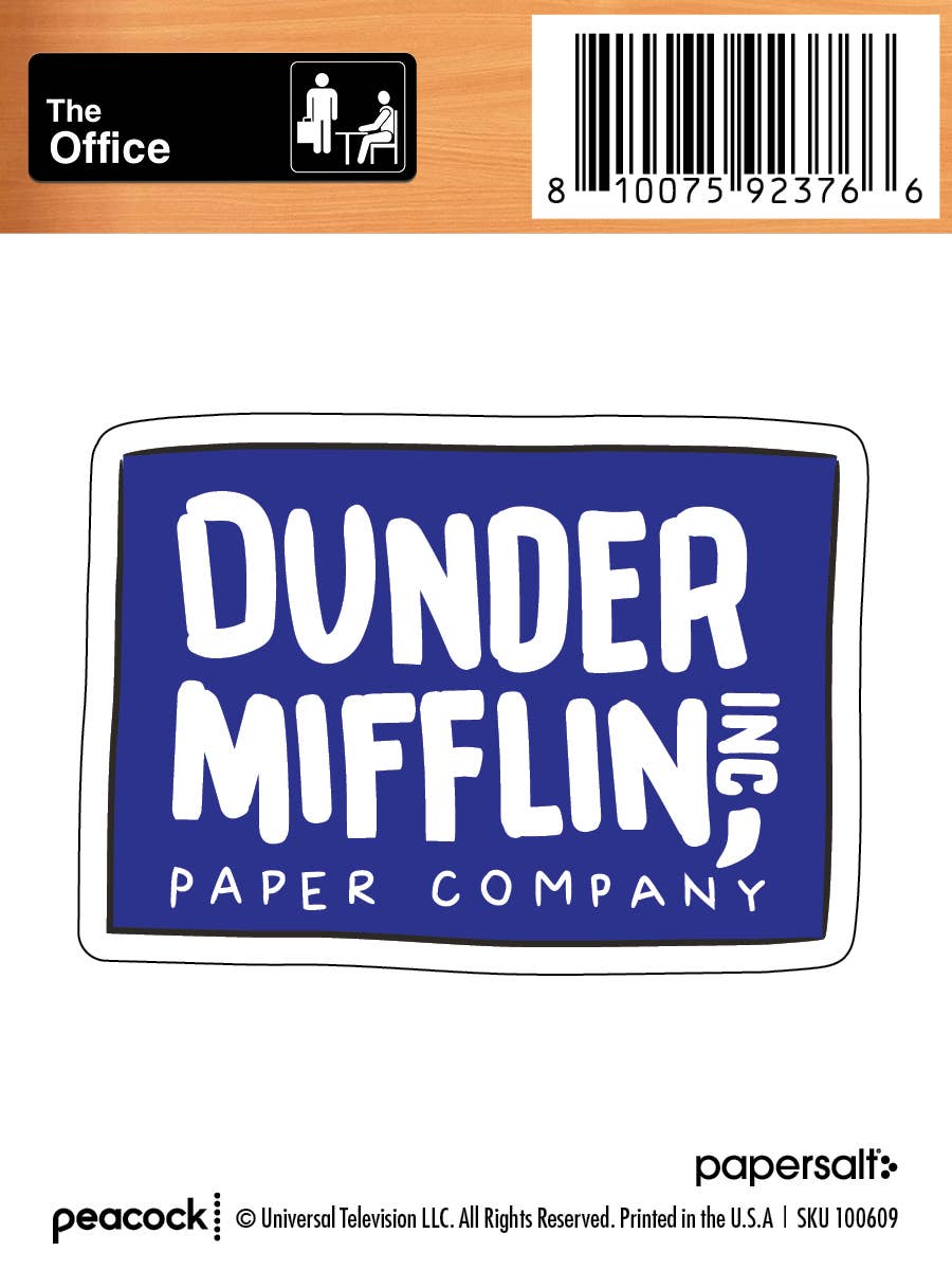 Dunder Mifflin Paper Co - The Office - Sticker