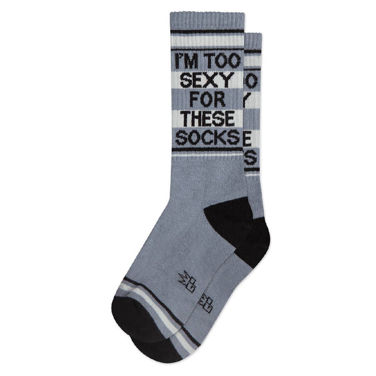 I'm Too Sexy Ribbed Gym Socks