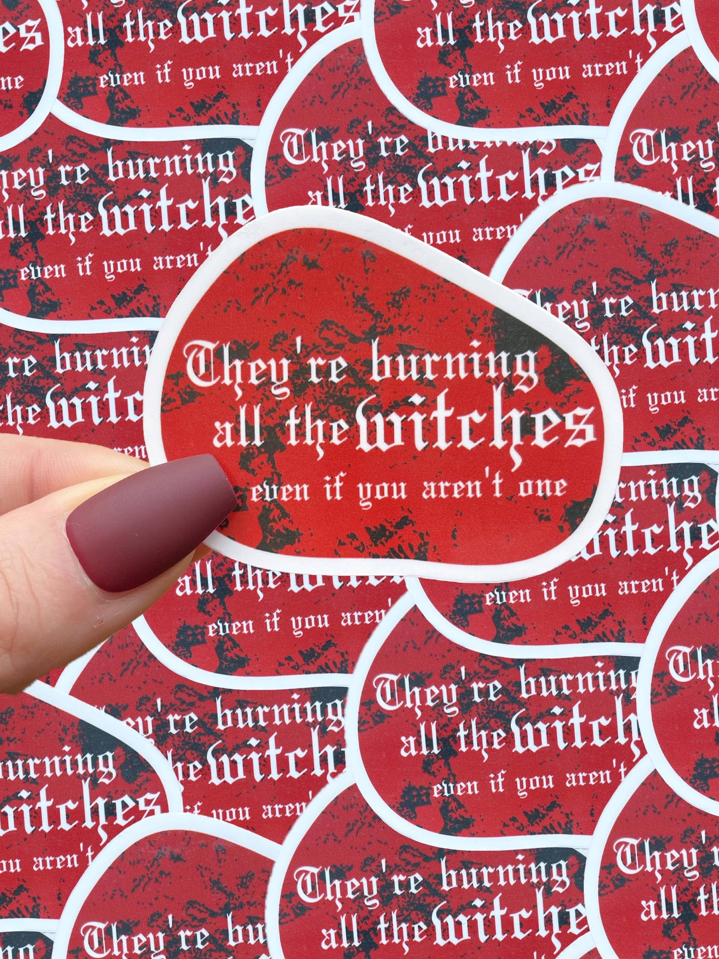 Taylor Swift inspired sticker - witches